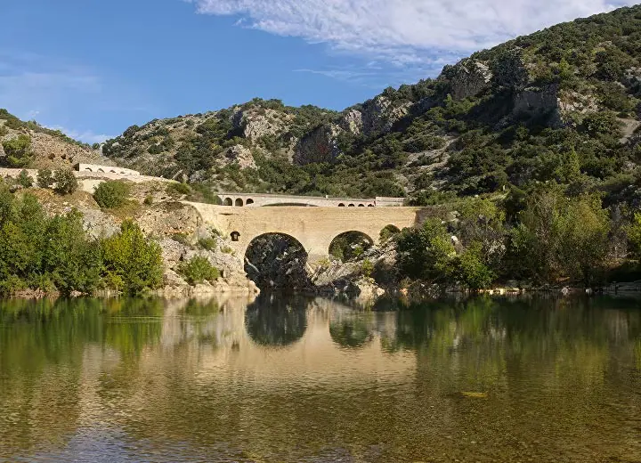 Clamouse grand site de france pont du diable